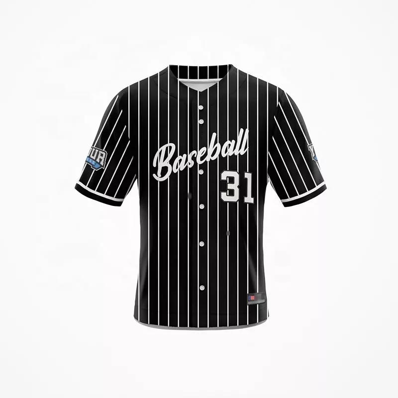 Pinstripe baseball dres